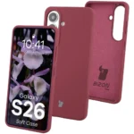 Bizon Case Samsung Galaxy S26 dark purple