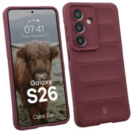 Bizon Case Tur Samsung Galaxy S26 burgundy