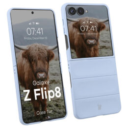 Bizon Case Tur Samsung Galaxy Z Flip8 Light Blue